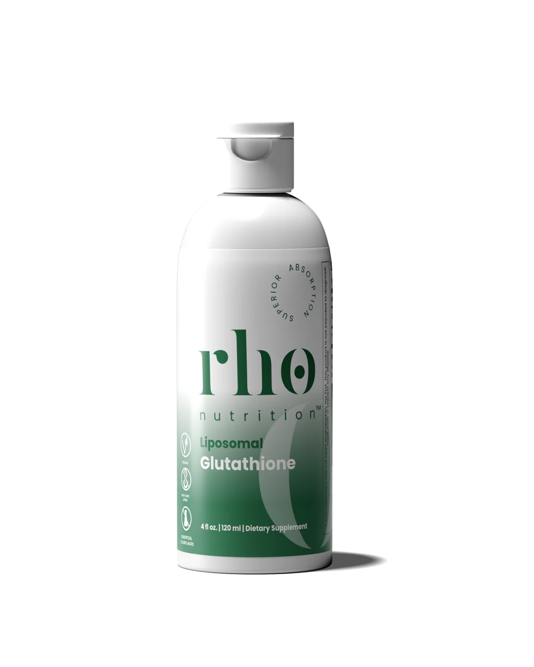 Rho Nutrition Liposomal Glutathione - Ultra High Absorption Liquid Glutathione Supplement - Supports Natural Detoxification, Immune System, Skin Health, Mental Clarity & Overall Well-Being