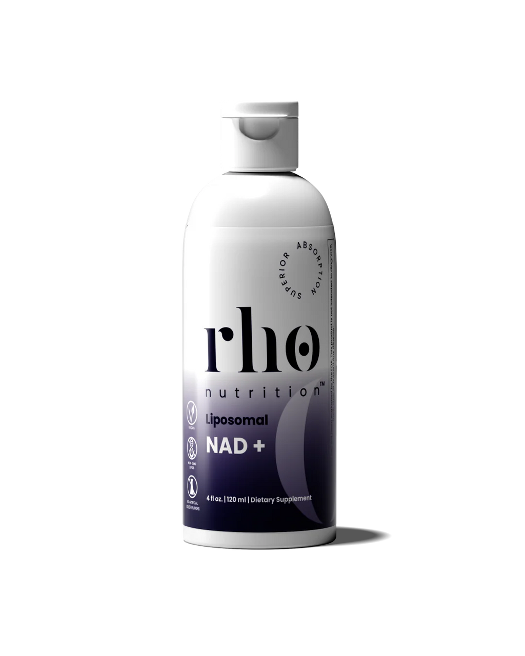 Rho Nutrition Liposomal NAD+ – Liquid Supplement Designed to Help Support Absorption – Active Form of NAD+ Helps Support Normal Cellular Health, Healthy Aging, Energy Metabolism and Overall Vitality